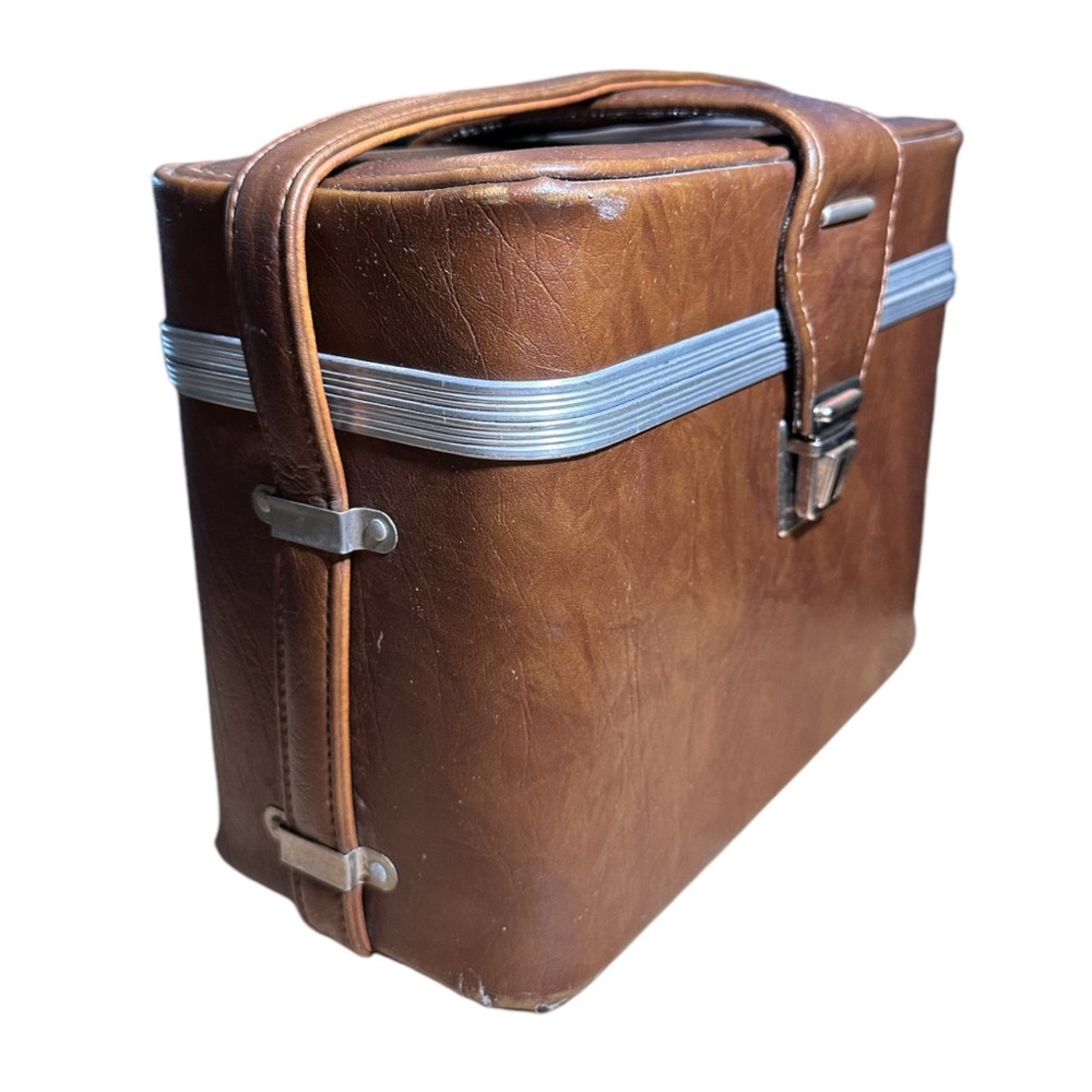 Brown Leather Men's Bag - Picture 2 of 11